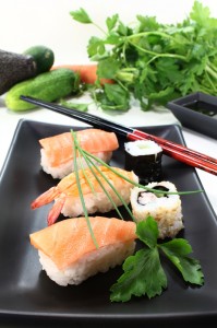 Der Gesundheitswert von Sushi